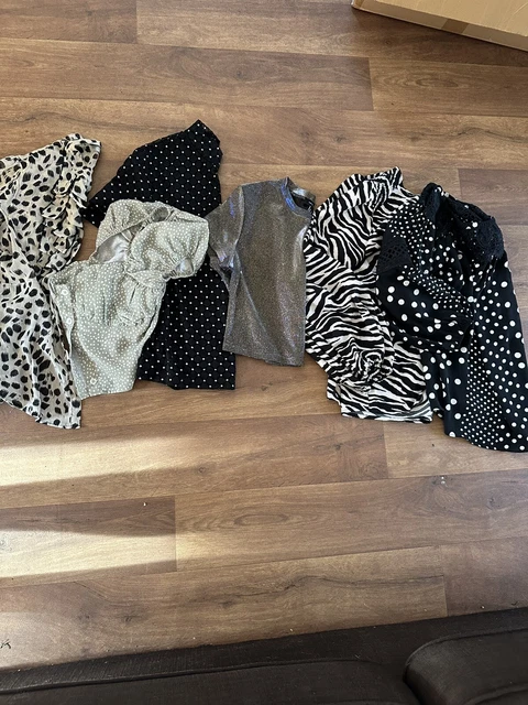 Clothes Tops Bundle Size 8-10 Nasty Girl New Look Papaya