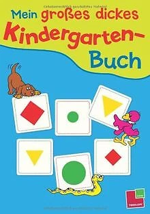 Mein großes dickes Kindergarten-Buch von Flad, Antje | Buch | Zustand akzeptabel