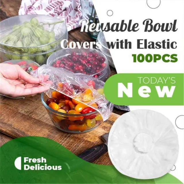 Food Fresh Round Square Silicone Lid Food Storage Covers Bowl Cover Saran Wrap