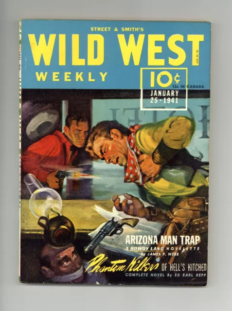 Wild West Weekly Pulp Jan 25 1941 Vol. 143 #1 VF