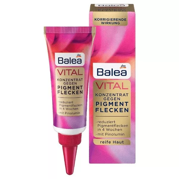 Balea Vital Pigment Flecken Reduces Skin Spots Moisturising 20 ml