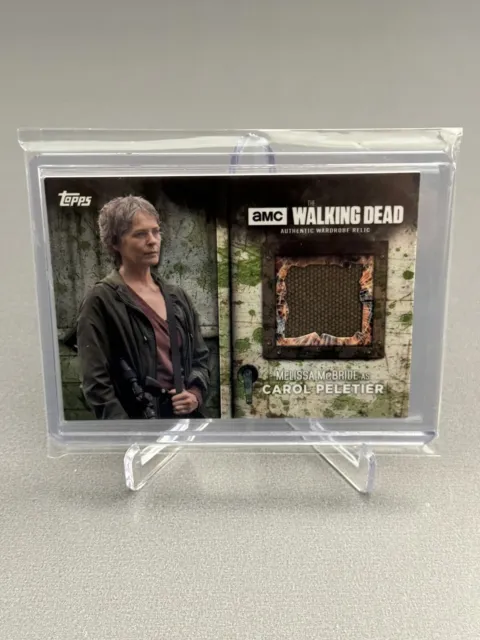 THE WALKING DEAD SEASON 6 Topps 2017 COSTUME RELIC CARD CAROL JACKET 16/25