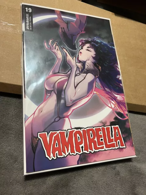 Vampirella 19 Dynamite 2021 Rose Besch Trade Variant Exclusive 🔥