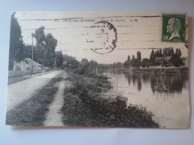 CPA - 94 - Bry-Sur-Marne - Bords de Marne