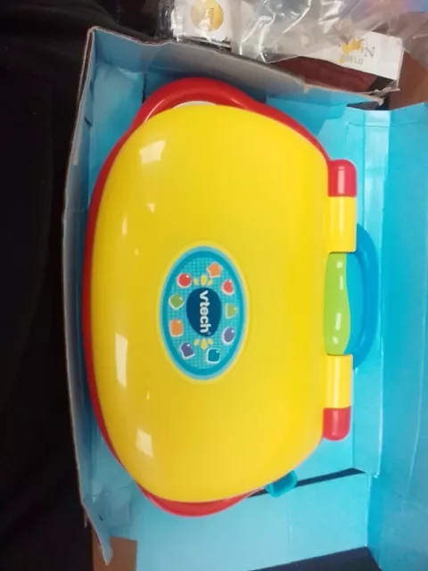 VTech Baby First Laptop Baby Toddler Toy Music Sounds Education Learning gift