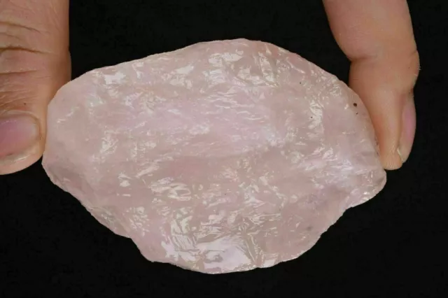 733.0 CTS. NATURAL Pink Rose Quartz Rock Rough Shape Certified Gemstone ...