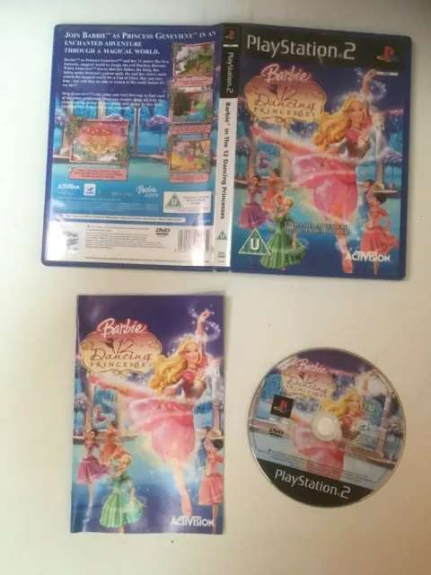 Barbie in The 12 Dancing Princesses jogo playstation ps2