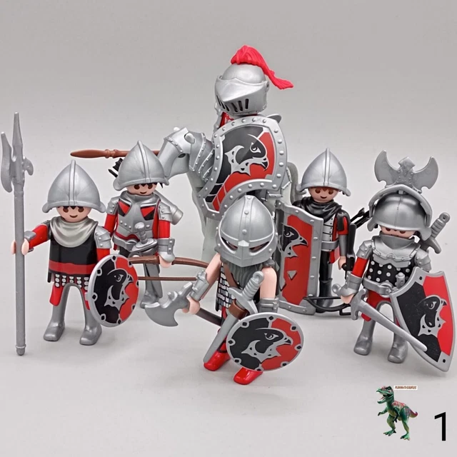 PLAYMOBIL 6001 CHÂTEAU / Citadelle Chevaliers de l' Aigle NEUF Boîte