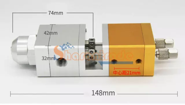 Two-liquid Suction Type Precision Dispensing Valve Dispenser Valve 3MM 0.01ML