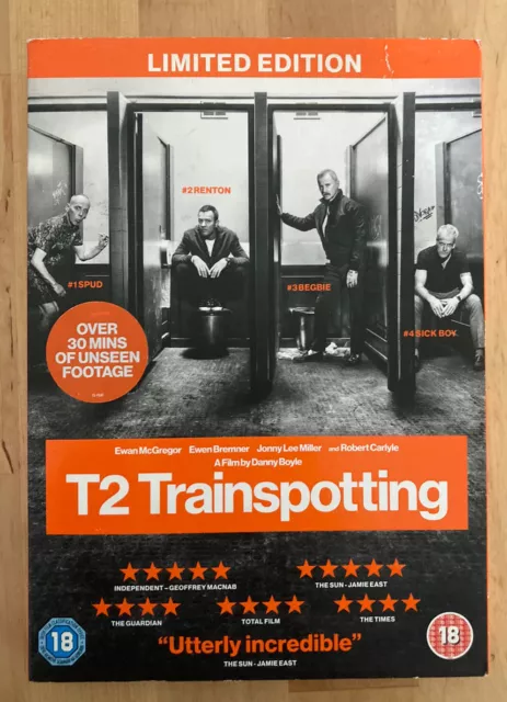 T2 Trainspotting DVD (2017) Ewan McGregor, Boyle (DIR) cert 18 Amazing Value