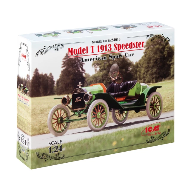 ICM Historical Model 1/24 Model T 1913 Speedster New