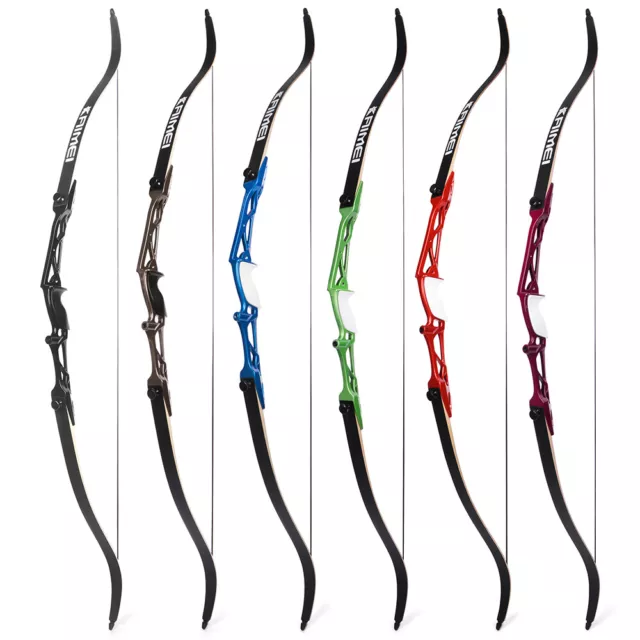 66" 68" 70" Takedown Recurve Bow 12-40lbs Aluminum Archery Competition Target