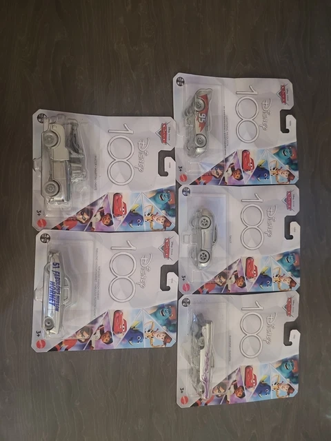 MATTEL DISNEY PIXAR Cars Disney 100 set di 5 auto EUR 34,80 - PicClick IT