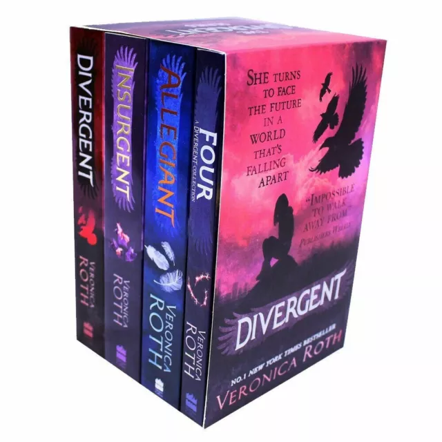 Veronica Roth Divergent Series Complete 4 Books Collection Box Set