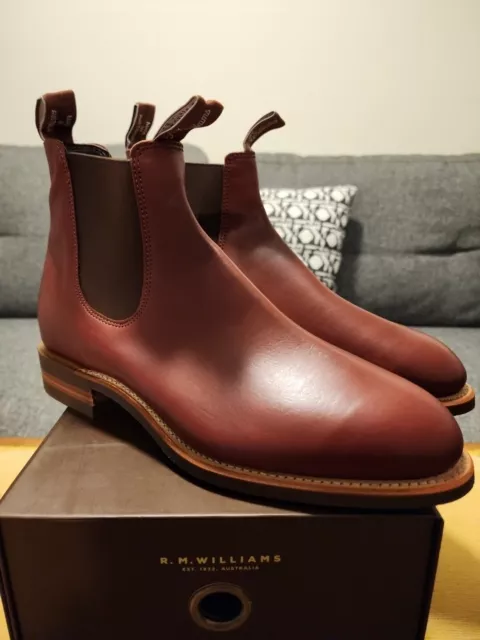 RM WILLIAMS Comfort Turnout Boots In Warick Yealing Mens Sz Au 9.5