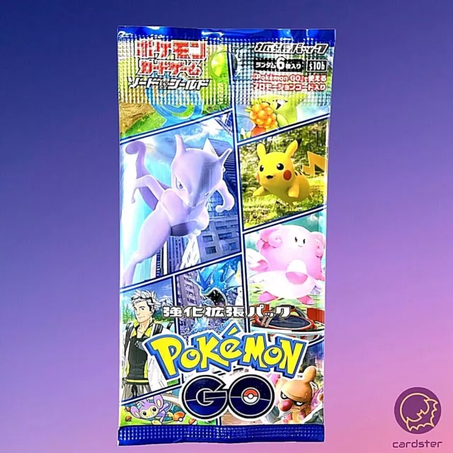 1 paquet de cartes Pokémon japonaises Pokemon Go s10b, Booster, nouveau...