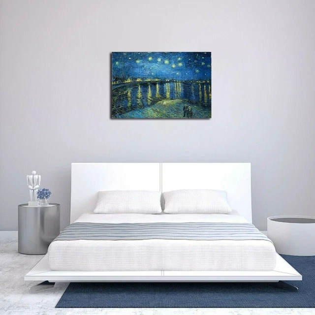 O Dormitorio Imprimir Pintura Casa Decoración 1 Pieza Alta Resolución