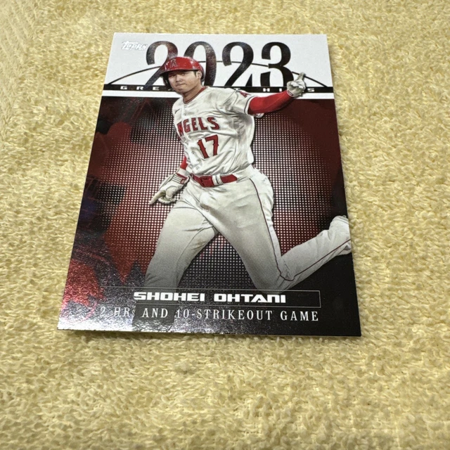 SHOHEI OHTANI DODGERS 2024 Topps Series 1 2023 Greatest Hits 23GH12