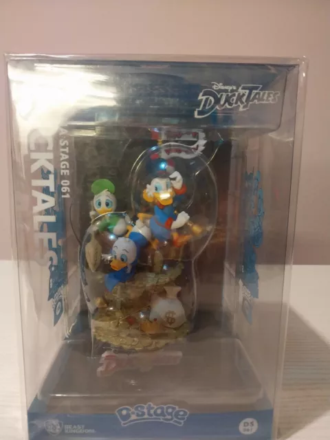 Duck Tales Statue mit Onkel Dagobert und seinen Neffen SELTEN!