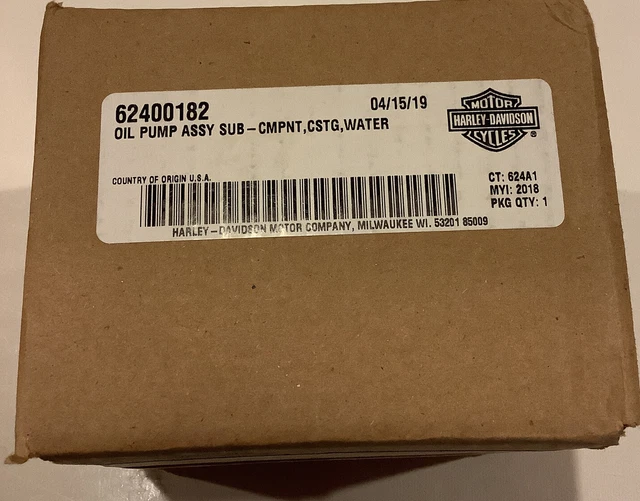 HARLEY DAVIDSON 62400182 Oil Pump M8 Twin Cooled EUR 54,64 PicClick FR