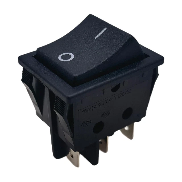 6PIN ROCKER SWITCH Double Pole 16A 20A 125V 250V 1/4HP 3/4HP for R ...