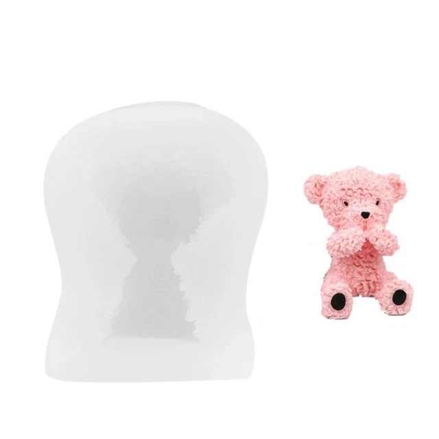 Bear Shaped Silicone Fondant Moulds Cake Mould DIY Baking Tools Chocolate Molds