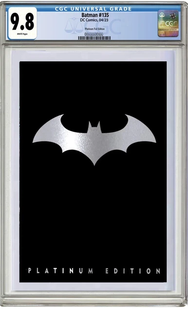 Batman #135/900 CGC 9.8 Graded PREORDER Platinum Edition Foil Logo Variant DC