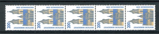 Bund Rollenmarken 5er Streifen 1665 R I postfrisch Nr. 160 #JM381