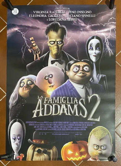 La Famiglia Addams 2 Manifesto  Cinema 1 F (70*100) animazione 2021 Poster