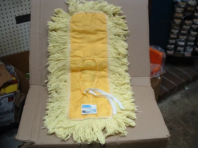 Kut-A-Way Cotton Commercial 18" Dust Mop Head Rm Seco Made In America Usa
