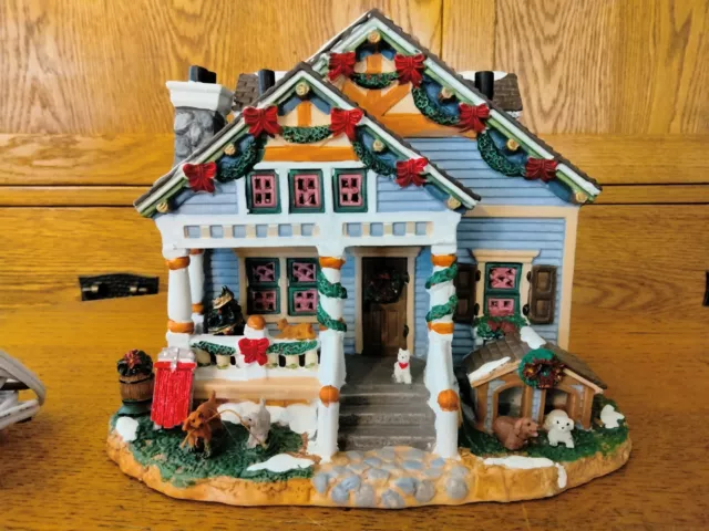 LEMAX HERMOSA HOUSE-Lighted Porcelain House-Christmas Village-2012-BOX-RARE
