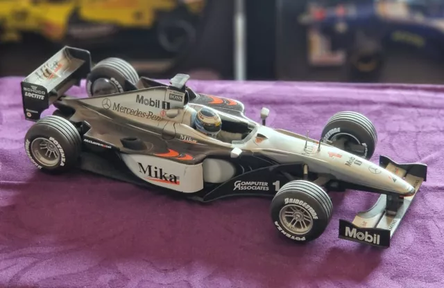 F1 McLaren Mercedes 1:18  #1 2000 Mika Häkkinen Hot Wheels