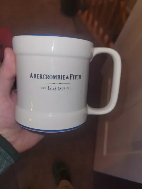 Rare Abercrombie & Fitch Prinknash Pottery Gloucester England Coffee Mug - Mint