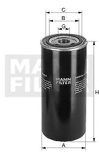 Hydraulic Filter WD940 by MANN - Single