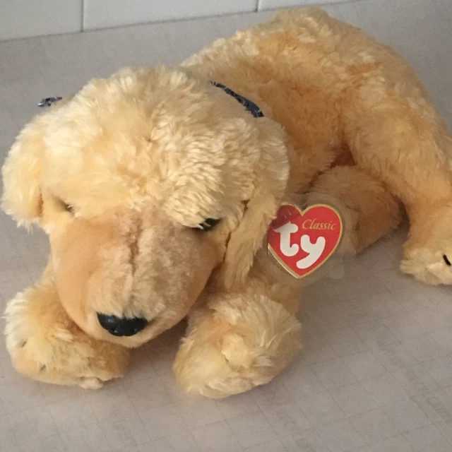 Ty stuffed dog 2002 deals