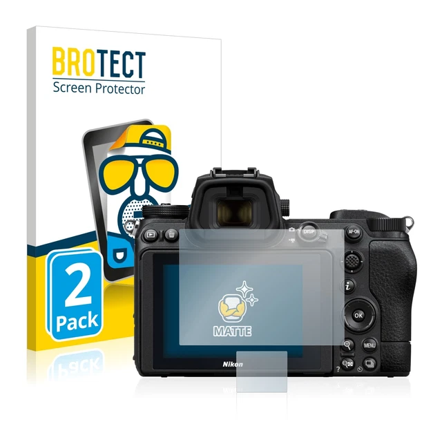 BROTECT Protector Pantalla Mate Cristal Para Nikon Z50 II (3