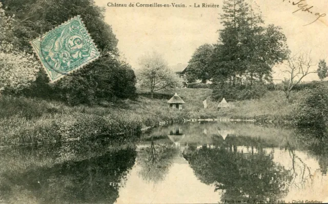 Map Château de CORMEILLES EN VEXIN The River