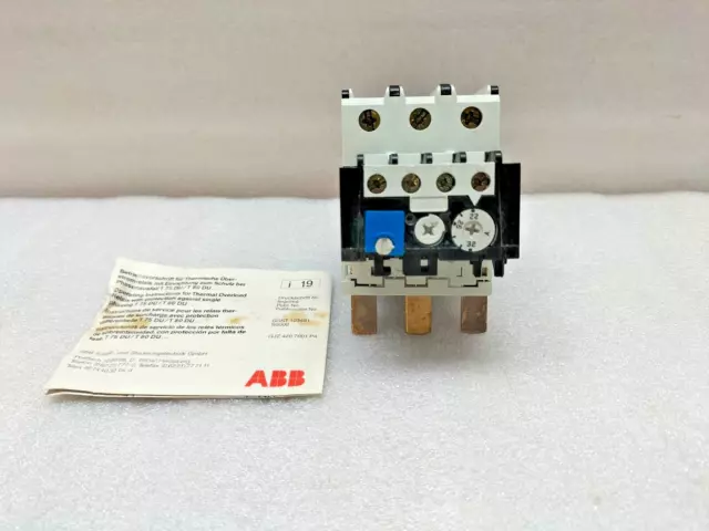 Abb T75 Du Thermal Overload Relay
