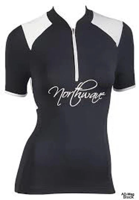 Maillot Vélo Femme Northwave Venus Jersey Noir, Taille M, Neuf Avec étiquettes