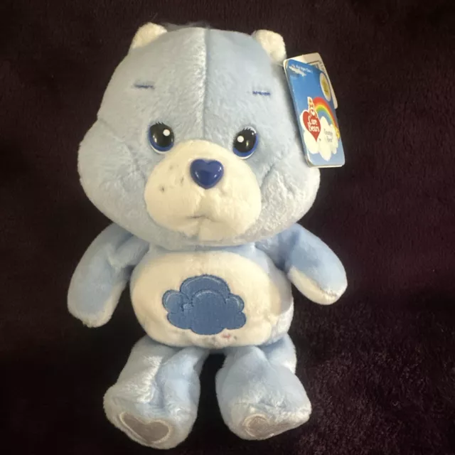 New Care Bears 12 Grumpy Bear Plush Stuffed Animal Blue Rain