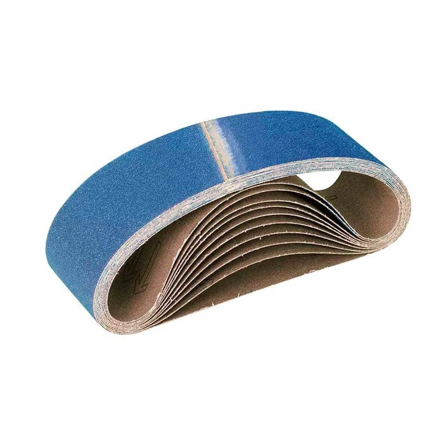 MENZER Schleifbänder Für Handbandschleifer, K36–120, 303 X 40 Mm / Zirkonkorund