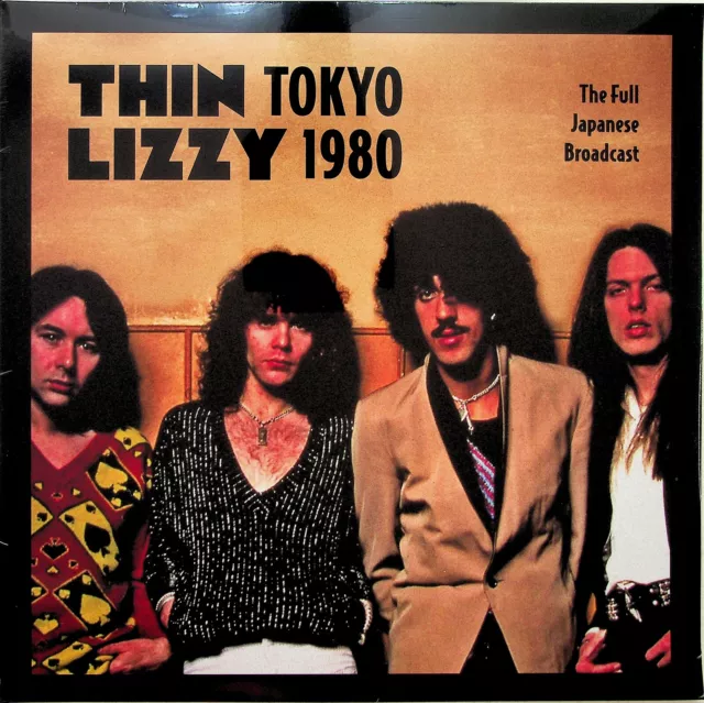 THIN LIZZY- Tokyo 1980 Live: The Full Japanese Broadcast 2-LP (NEW 2020 Vinyl)