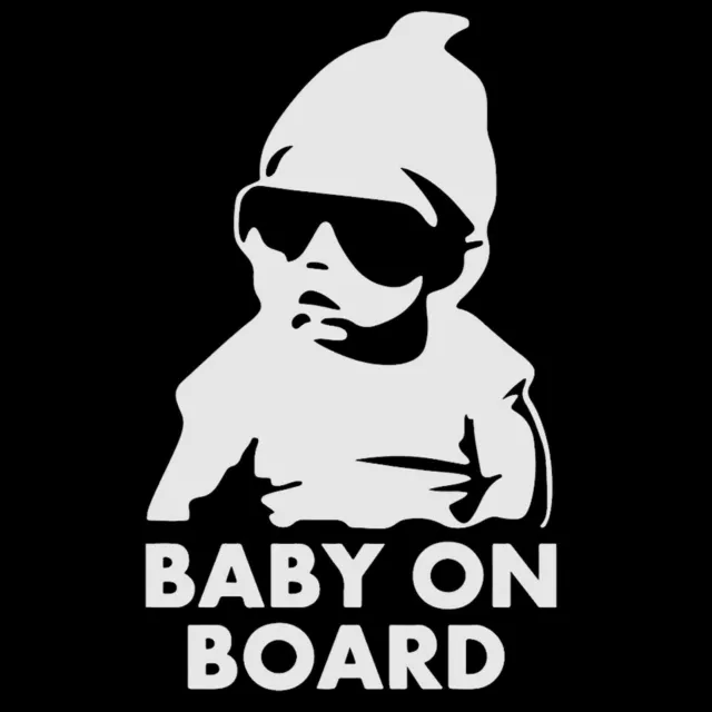 Baby On Board Sign Easy Remove Car Window Sticker Sign Vinyl Decal