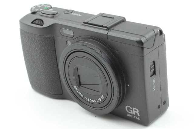 [N MINT/ Box] RICOH GR DIGITAL IV 10.4MP Digital Camera Black Body From JAPAN 5