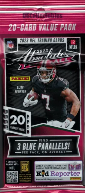 2023 Panini Absolute Football Nfl Sealed 20-Card Value Fat Pack New Now In Stock