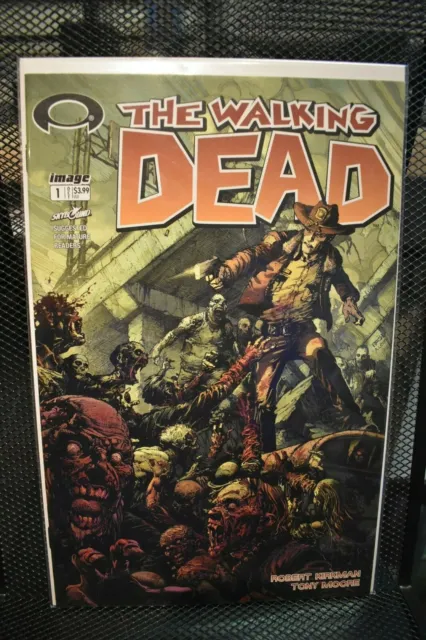The Walking Dead #1 15th Anniversary Finch Variant Image Comics 2018 Kirkman 9.4