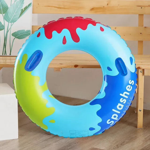 Children Adult Floating Ring Thicked PVC Swimming Pool Floats for Beach Vacation 2