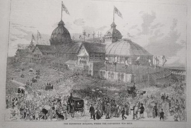 The Republican National Convention Chez Chicago - Harper's Hebdomadaire 1880 3