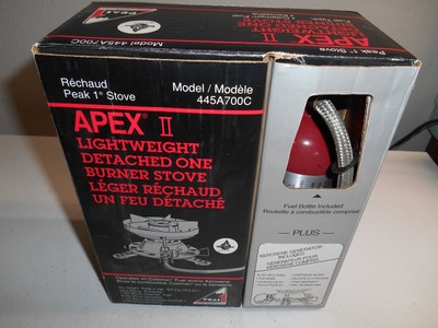 coleman peak 1 apex ii stove