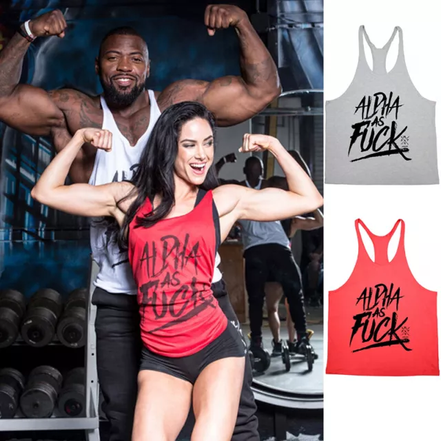 Mens Gym Tank Tops Muscle Stringer Bodybuilding Workout Sleeveless Gym Shirts